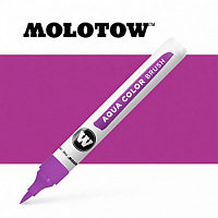 Маркер акварельный MOLOTOW AQUA COLOR BRUSH (перо-кисть) ( фиолетовый)