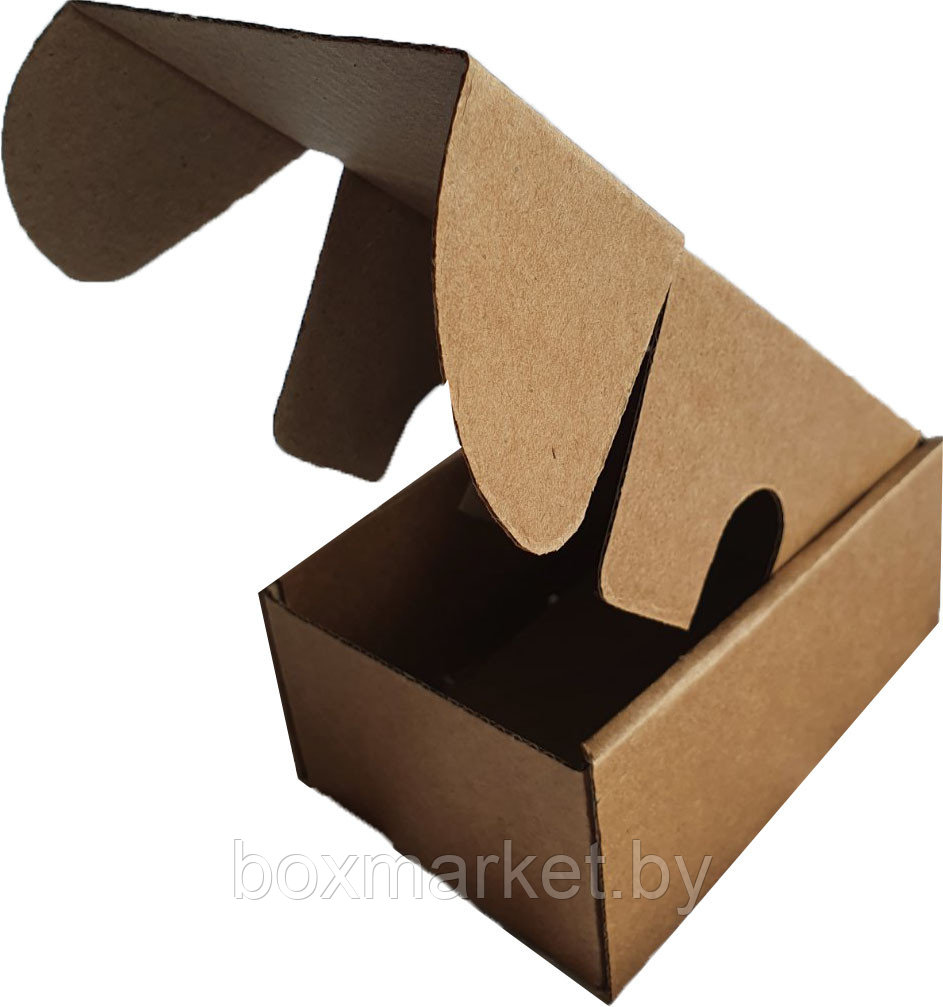 Коробка самосборная 75 х 115 х 55 мм бурая fefco 0427 из микрогофрокартона 1,5 мм Т23 - фото 1 - id-p181638324