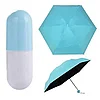 Зонт-капсула Mini Pocket Umbrella. Голубой, фото 5