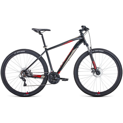 Велосипед Forward Apache 29 2.0 D р.21 2022 (черный/красный)