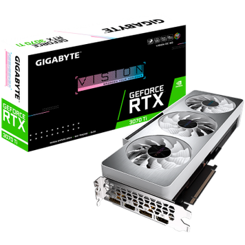 Видеокарта Gigabyte GeForce RTX 3070 Ti Vision OC 8G GDDR6X GV-N307TVISION OC-8GD