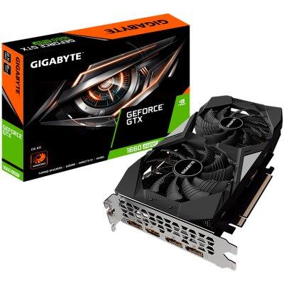 Видеокарта Gigabyte GeForce GTX 1660 Super D6 6GB GDDR6 GV-N166SD6-6GD