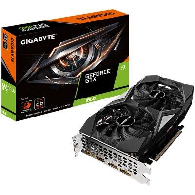 Видеокарта Gigabyte GeForce GTX 1660 OC 6GB GDDR5 GV-N1660OC-6GD