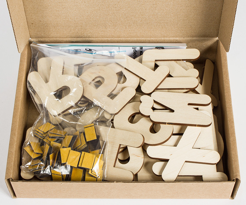 Игрушка Woody Буквы на магнитах - фото 2 - id-p181665789