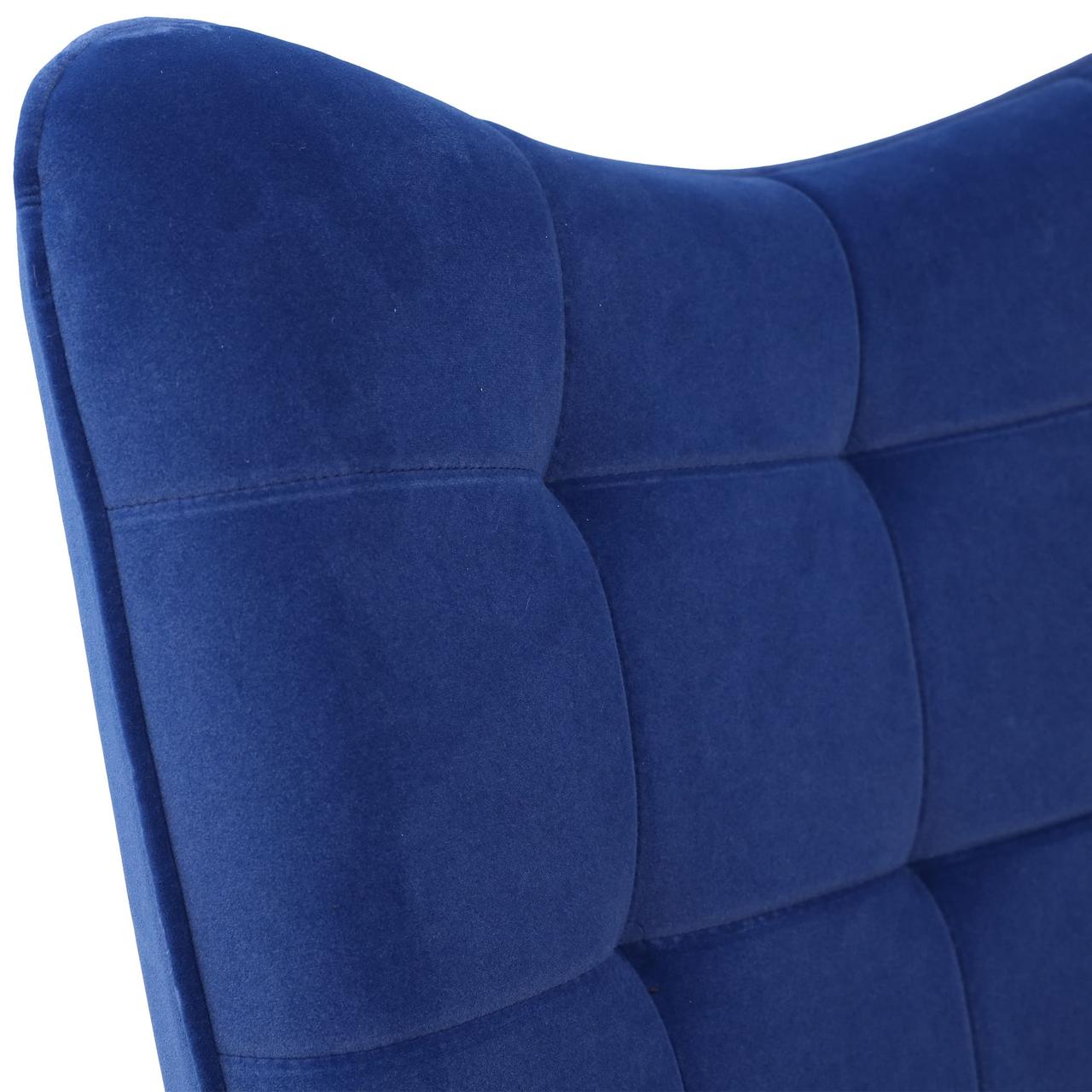Кресло Bogema, синий, велюр - фото 8 - id-p173511005
