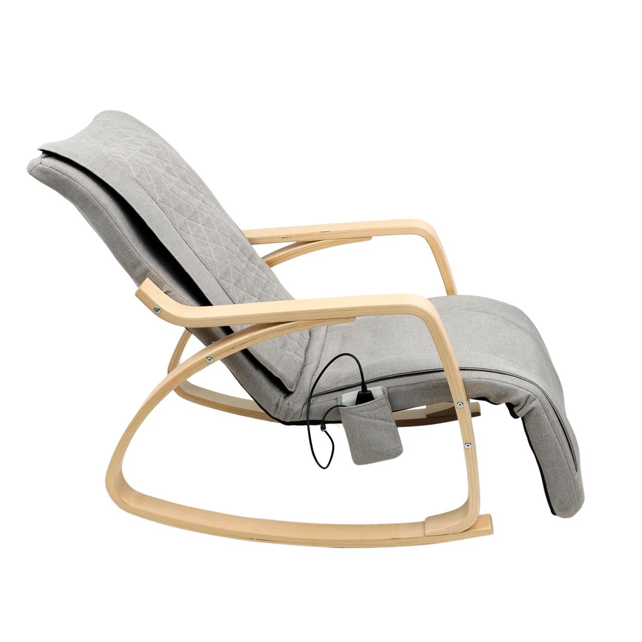 Кресло-качалка Smart, бежевый, ткань (лен) - фото 3 - id-p173511009