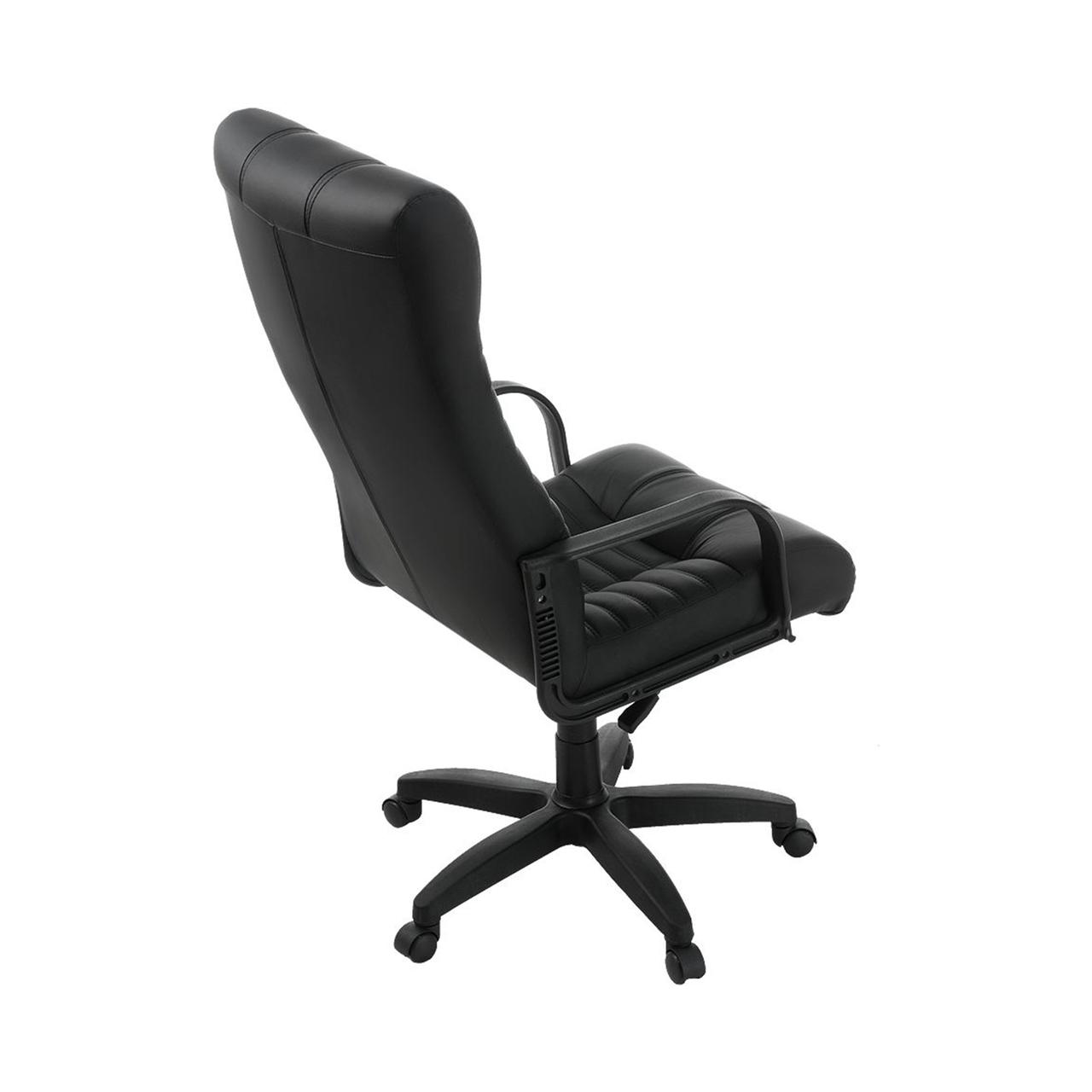 Кресло поворотное Atlant, черный, искусственная кожа - фото 5 - id-p181693435