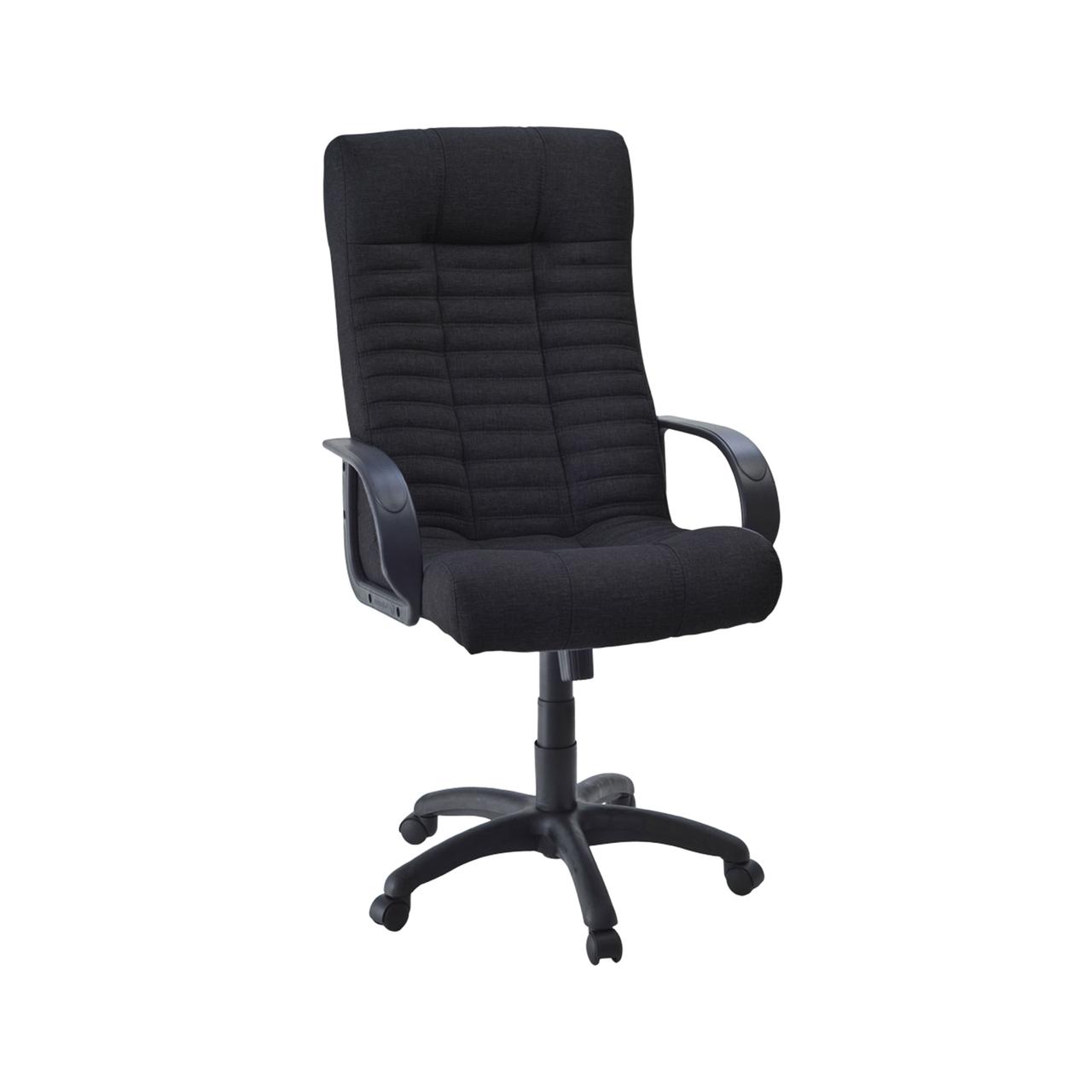 Кресло поворотное Atlant, черный, ткань - фото 1 - id-p181693436