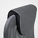 Кресло поворотное AV 142, темно-серый, экокожа + сетка, фото 6