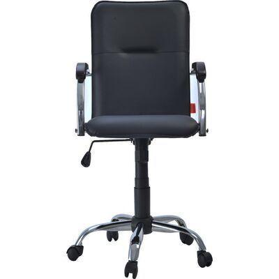 Кресло поворотное Samba V-4, черный, искусственная кожа - фото 2 - id-p181694350