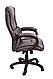 Кресло поворотное Boss, серый, экокожа, фото 5