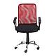 Кресло поворотное Gamma, красный + черный, сетка + ткань, фото 6