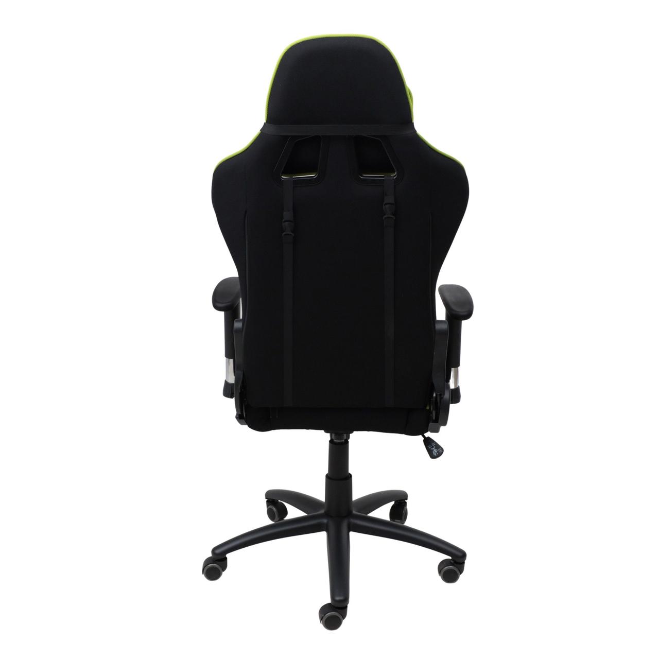 Кресло поворотное Infiniti, зеленый + черный, ткань - фото 4 - id-p173510993