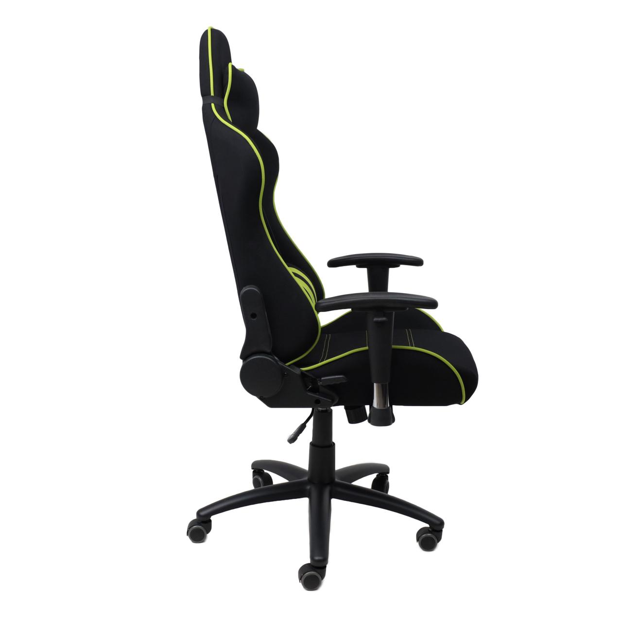 Кресло поворотное Infiniti, зеленый + черный, ткань - фото 6 - id-p173510993