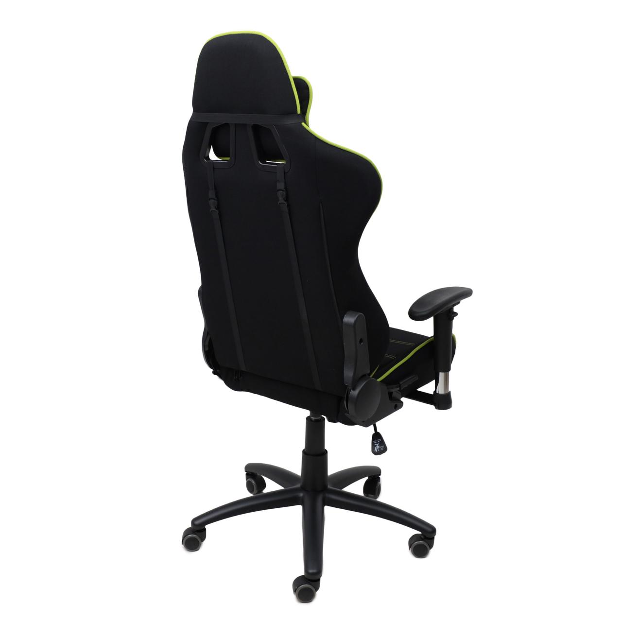 Кресло поворотное Infiniti, зеленый + черный, ткань - фото 7 - id-p173510993