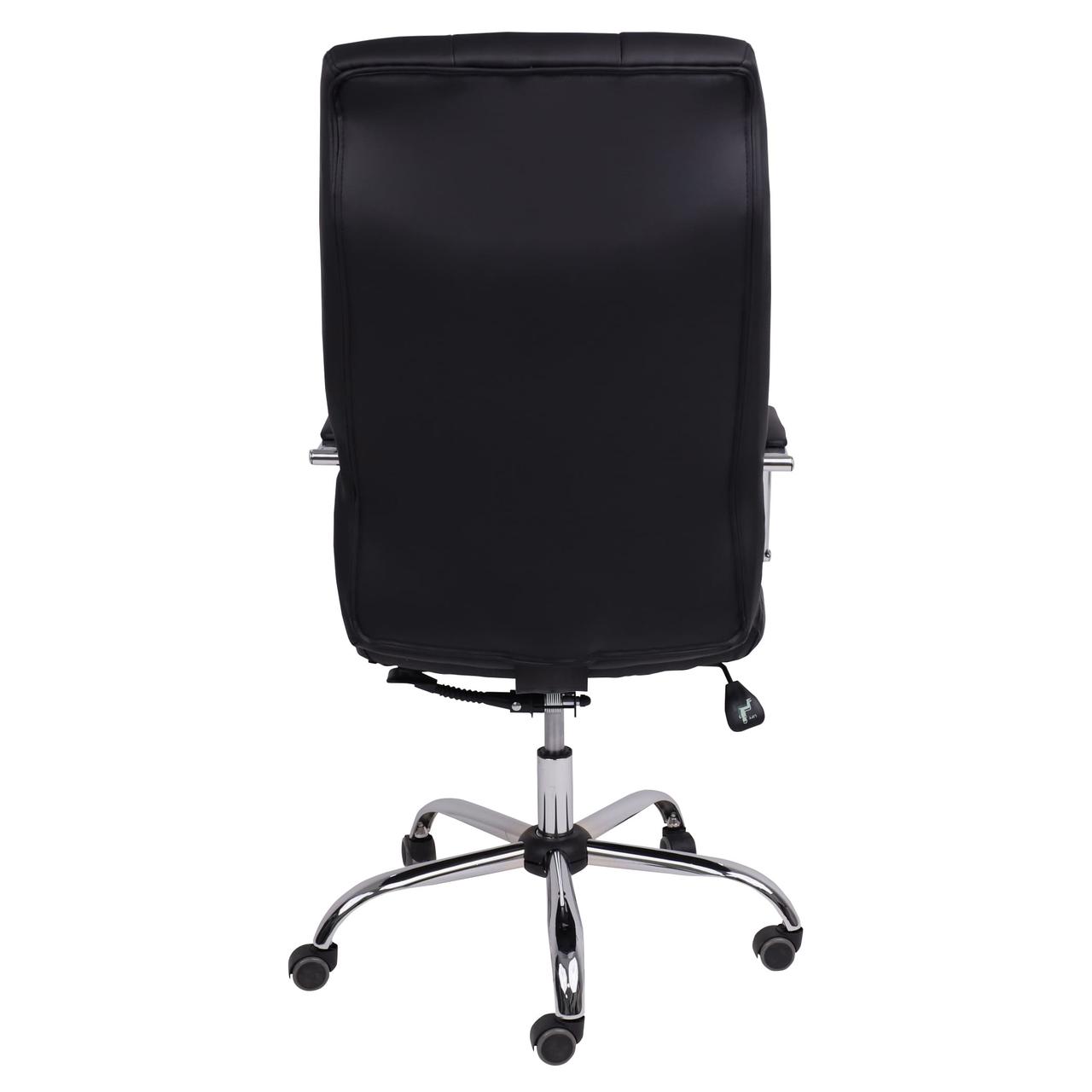 Кресло поворотное Orlando, чёрный, экокожа - фото 5 - id-p173511163