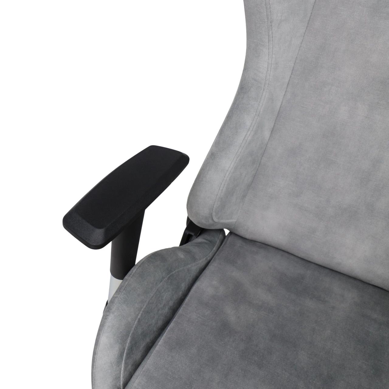 Кресло поворотное Titan, серый, ретро-велюр - фото 8 - id-p173510999