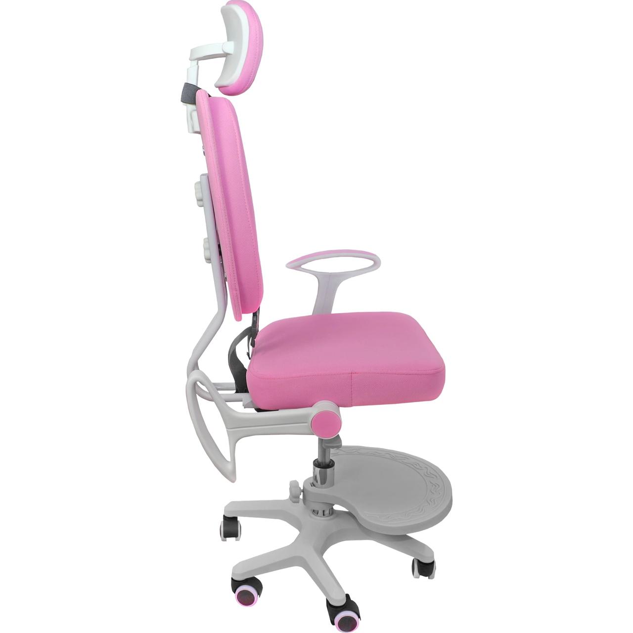 Кресло поворотное Twins, розовый, ткань - фото 10 - id-p181693500