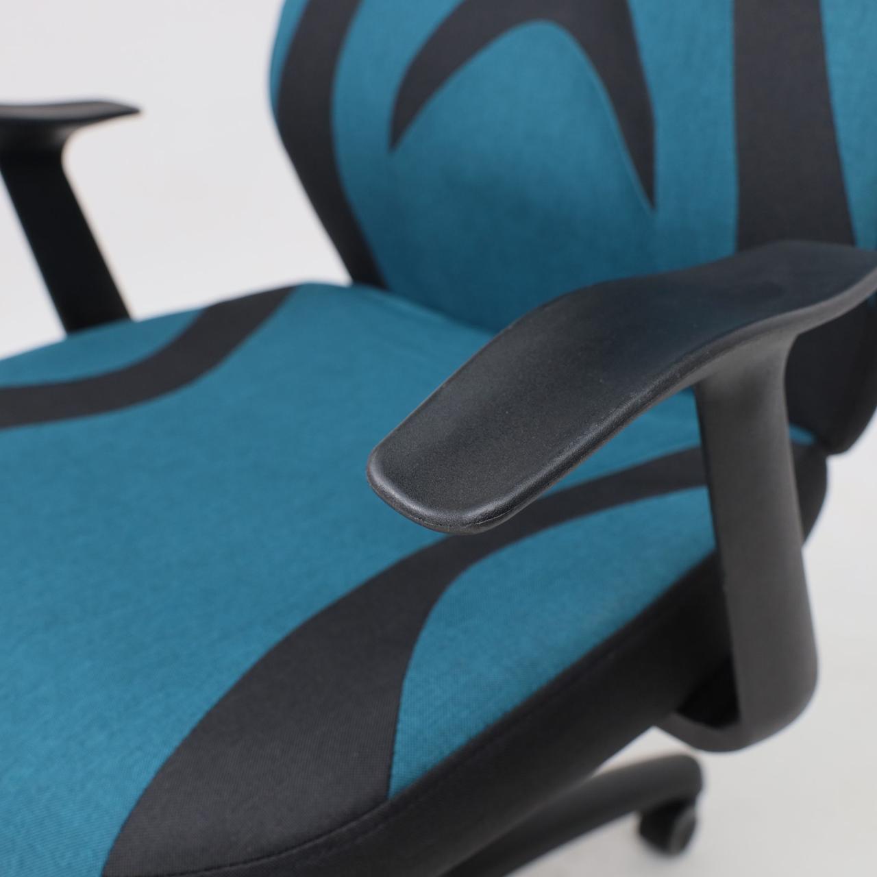 Кресло поворотное Zodiac, синий, ткань - фото 10 - id-p173511000