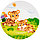 87-216 Набор посуды Lefard Тигрята 3 предмета, фарфор, фото 3