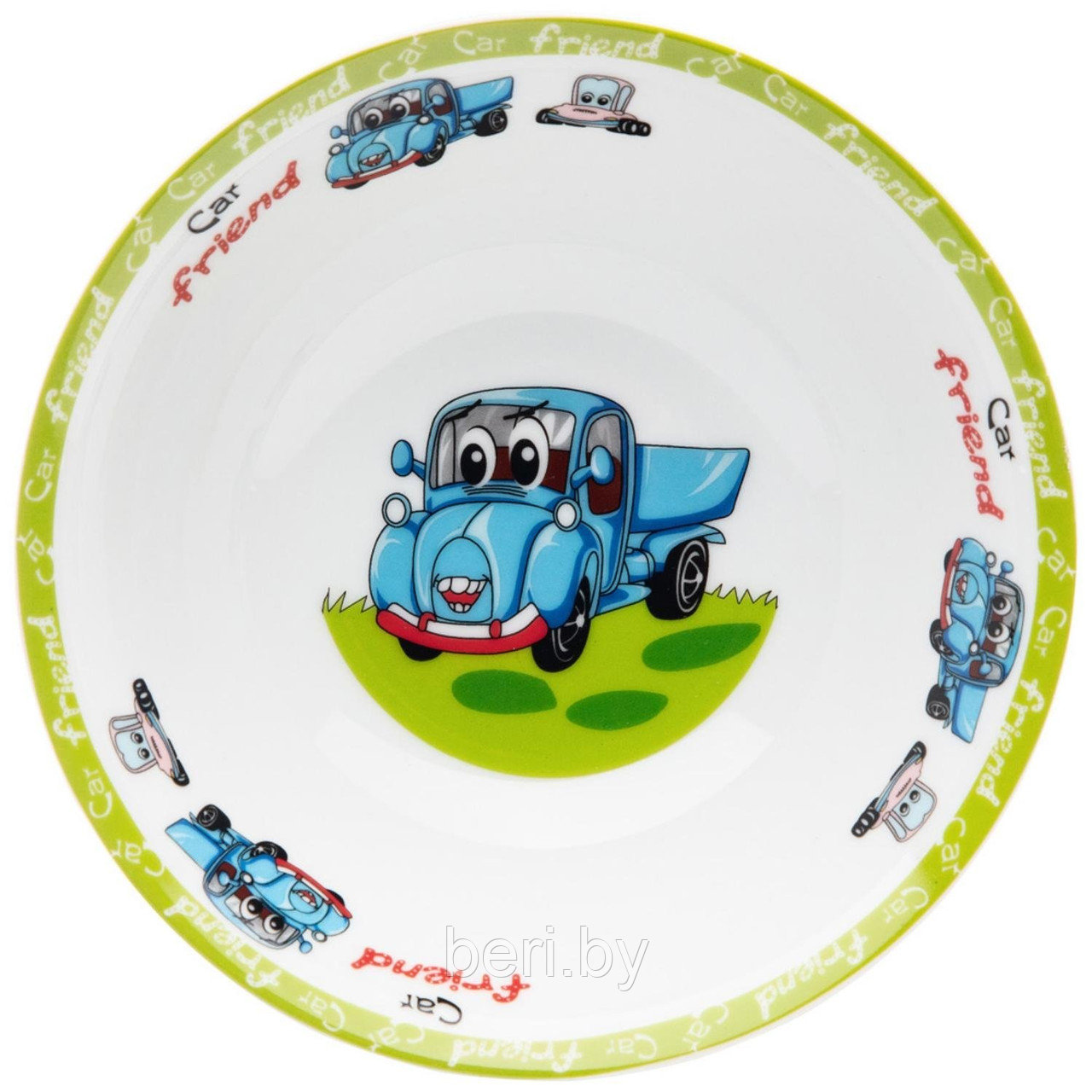 87-214 Набор посуды Lefard Машинки 3 предмета, фарфор - фото 3 - id-p181696955