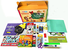 Школьный набор для первоклассника, в подарочной коробке, 24 предмета