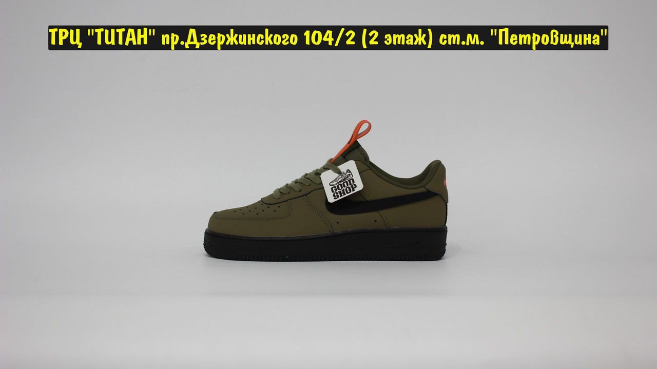 Кроссовки Nike Air Force 1 Olive Green - фото 3 - id-p130837988