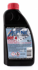 Тормозная жидкость Alpine Brake Fluid DOT4 1л