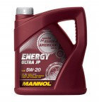 Моторное масло Mannol Mannol Energy Ultra JP 5w-20 4л