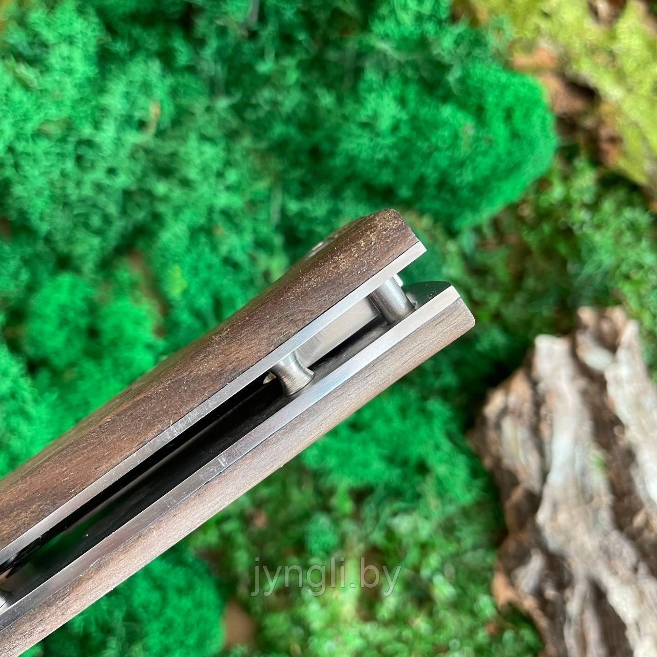 Нож складной Кизляр Стерх, рукоять дерево - фото 6 - id-p120383001