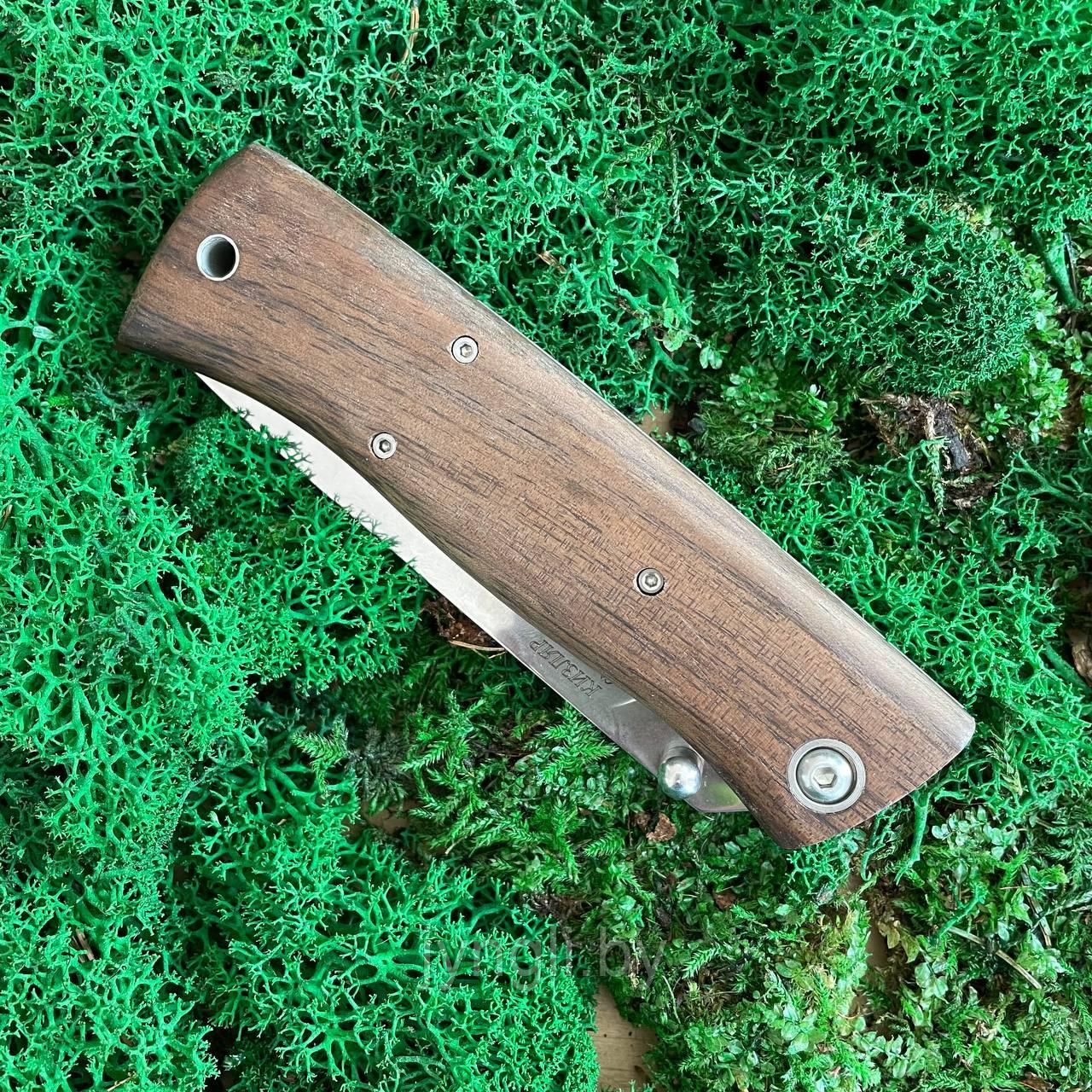 Нож складной Кизляр Стерх, рукоять дерево - фото 7 - id-p120383001