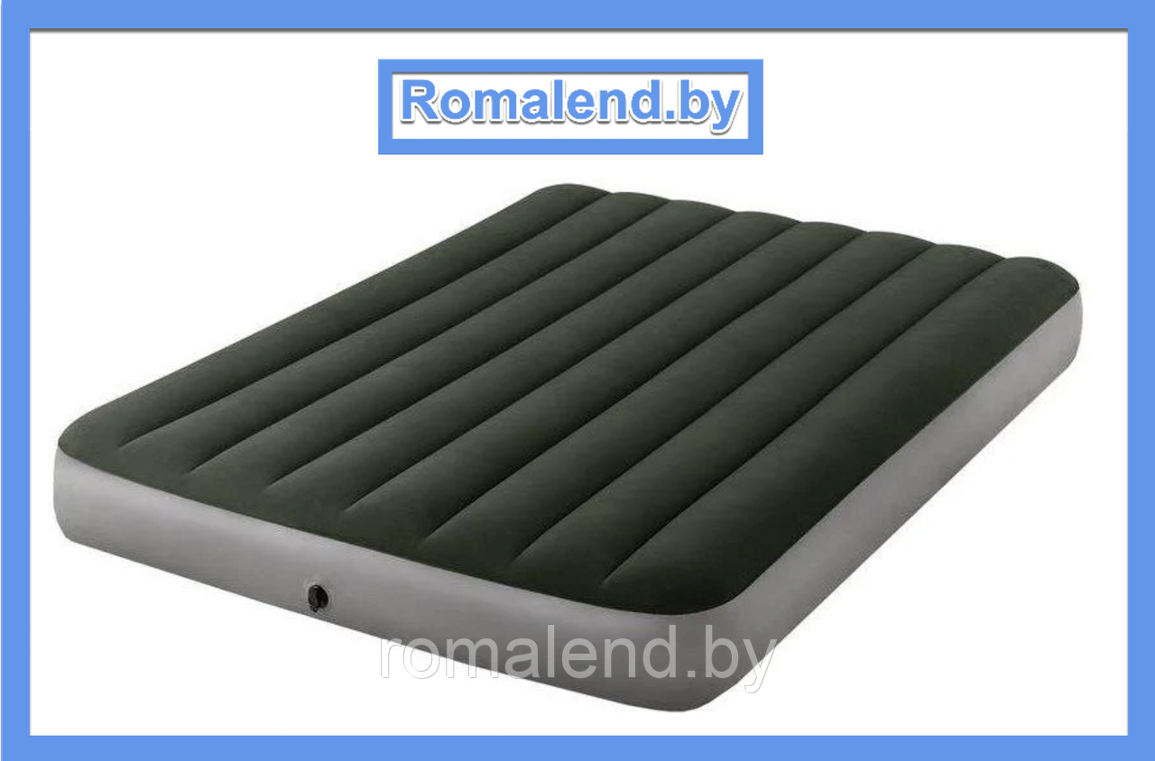 Надувной матрас кровать Intex 64109 (усиленный), 152х203х25 - фото 1 - id-p181712898