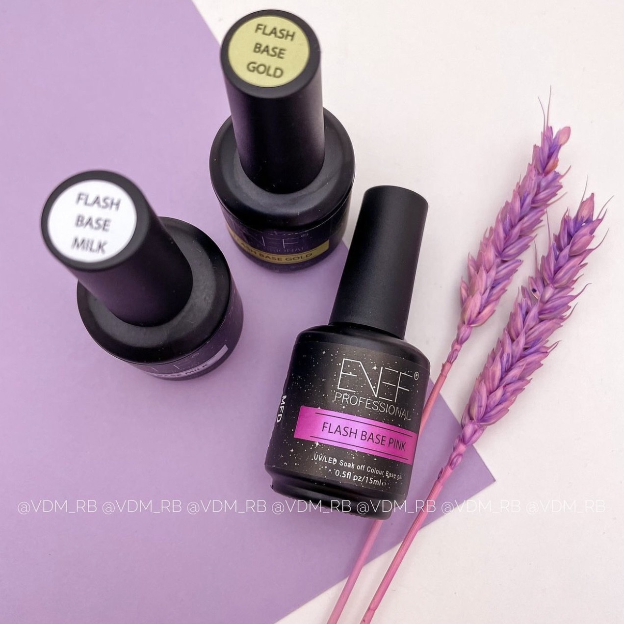 База Enef светоотражающая Pink, 15 мл