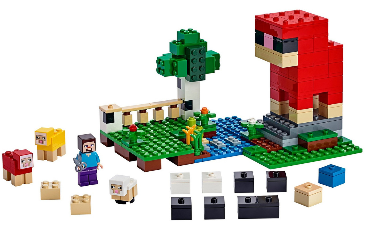 Конструктор Minecraft Шерстяная ферма 3D117, Lari 11361. 272 детали - фото 2 - id-p181715483
