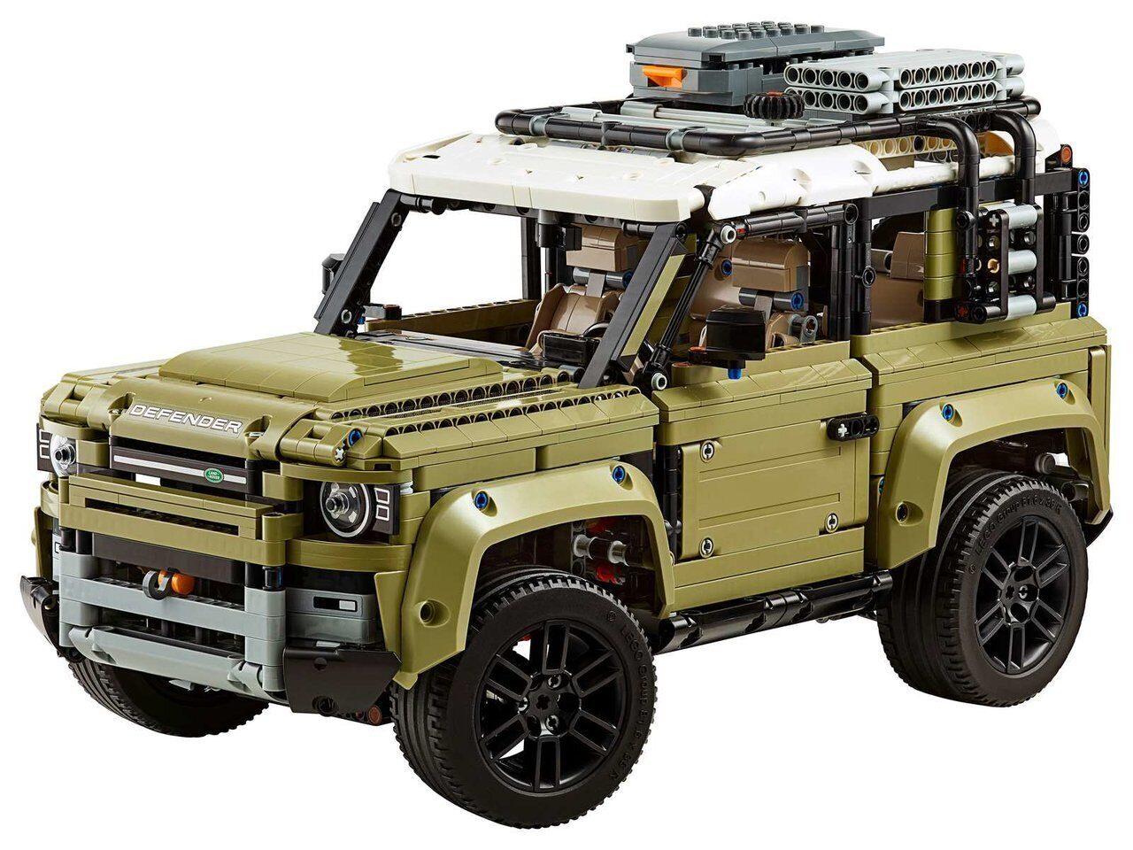 11450 Конструктор Лэнд Ровер LARI Land Rover Defender серия Technic Техник, 2573 деталей, Аналог LEGO 42110 - фото 2 - id-p181715914