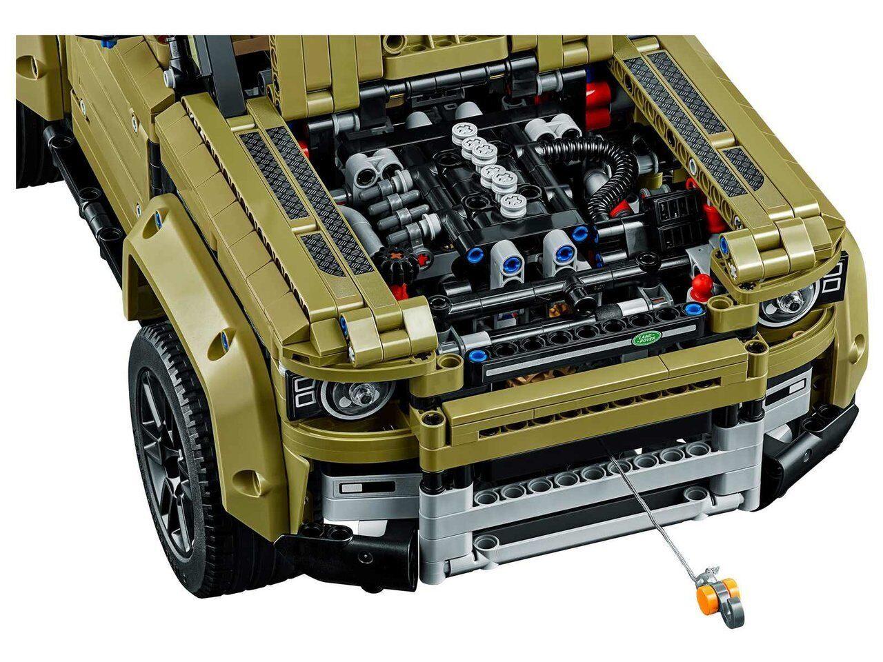 11450 Конструктор Лэнд Ровер LARI Land Rover Defender серия Technic Техник, 2573 деталей, Аналог LEGO 42110 - фото 4 - id-p181715914