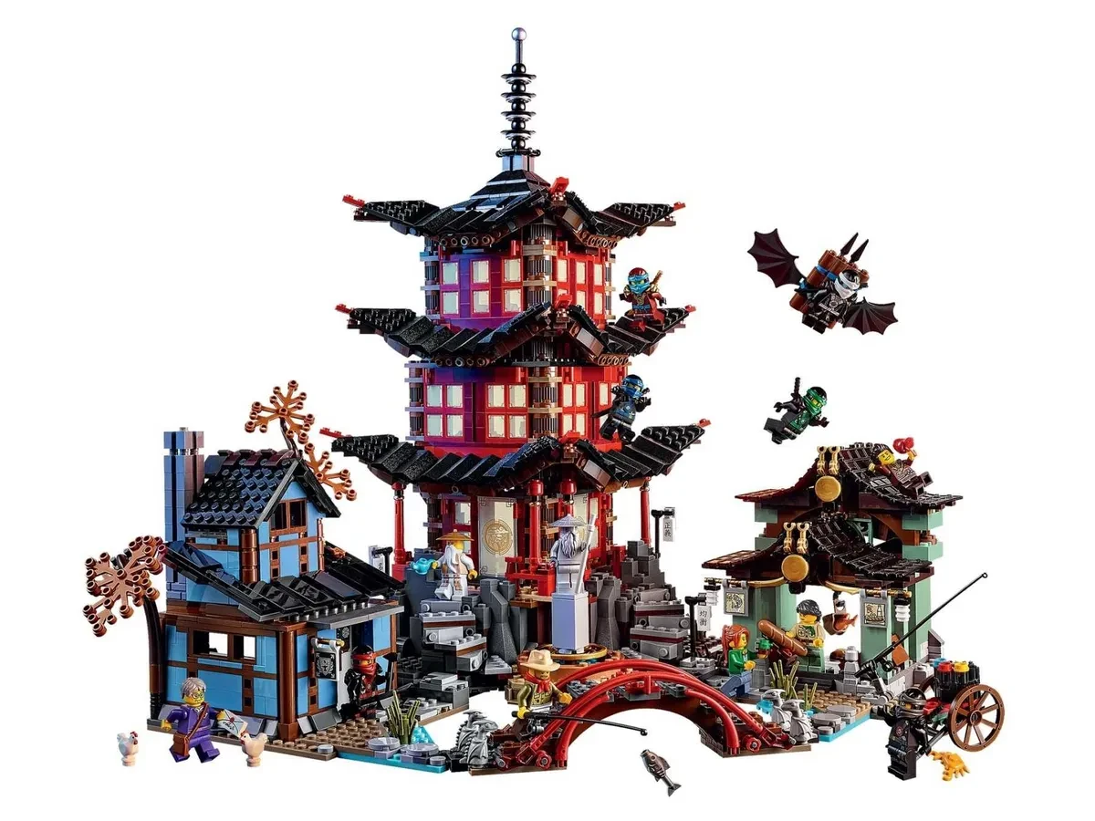 76013 Конструктор Leduo Ninjago Ниндзяго, замок дракона, 810 деталей, аналог лего Lego Ninjago Ниндзяго - фото 2 - id-p181716247