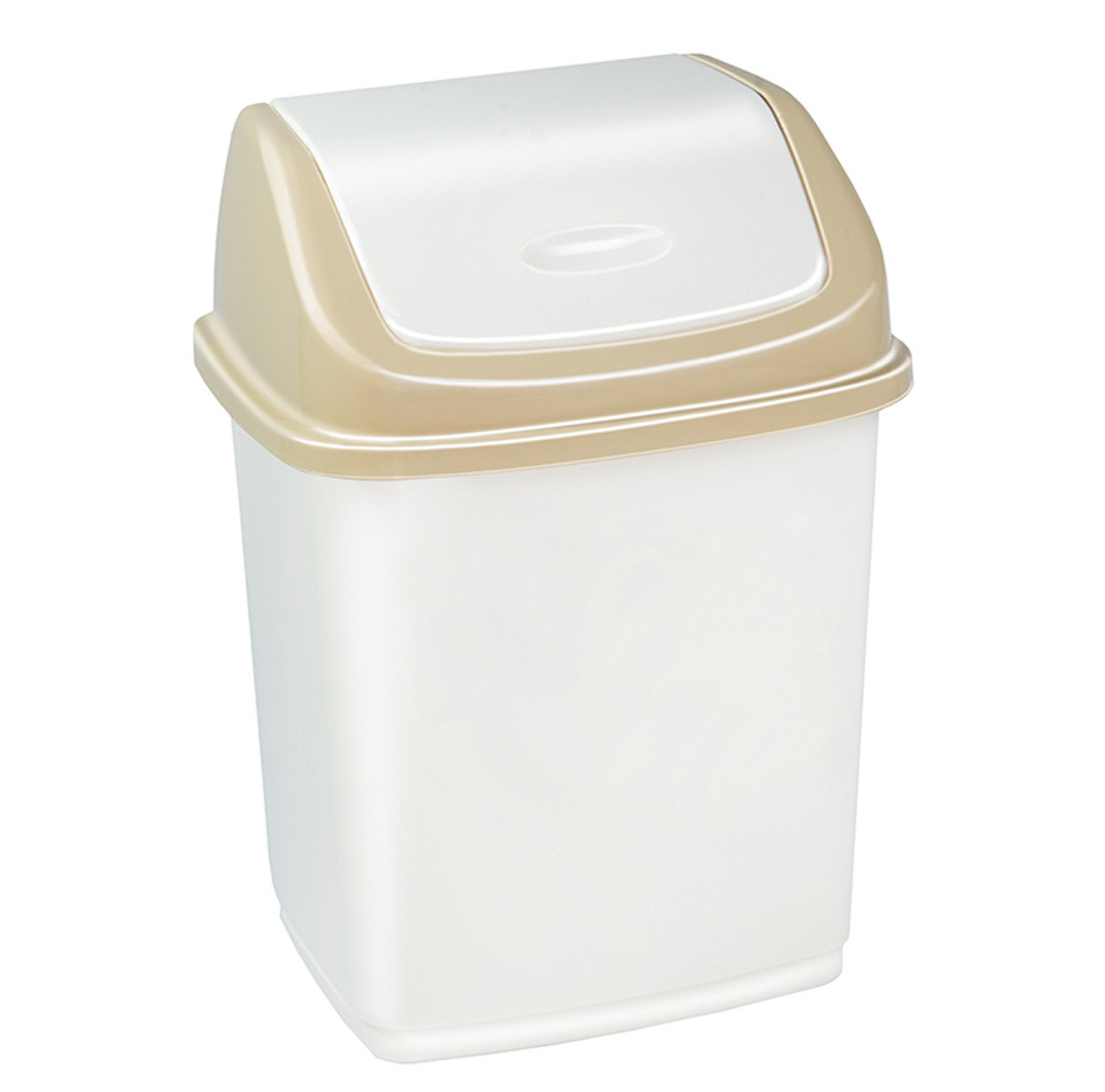Контейнер для мусора Ромашка 5 л, Цвет контейнера Ромашка Белый - фото 3 - id-p181716482