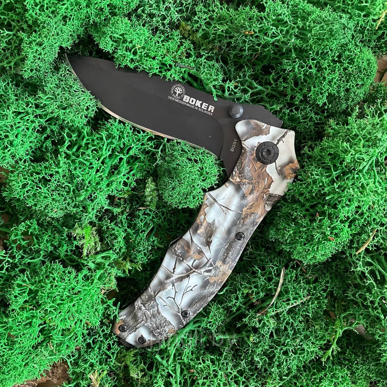 Тактический складной нож Boker B091, камень - фото 5 - id-p120710505