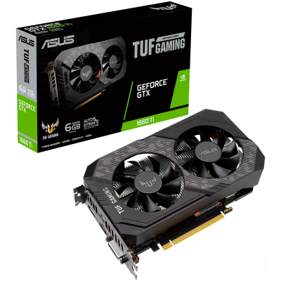 Видеокарта ASUS TUF Gaming GeForce GTX 1660 Ti Evo 6GB GDDR6