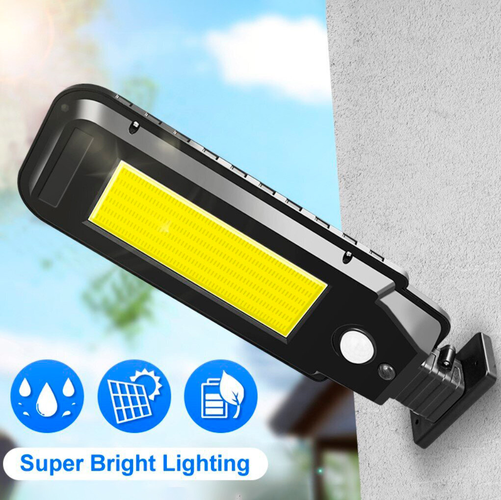 Светильник с датчиком движения на солнечной батарее Solar Induction Street Light T-100A