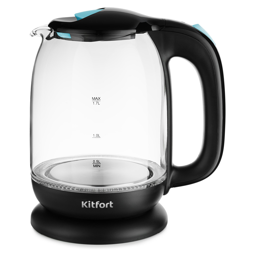 Чайник Kitfort KT-625-1 голубой - фото 4 - id-p181427447