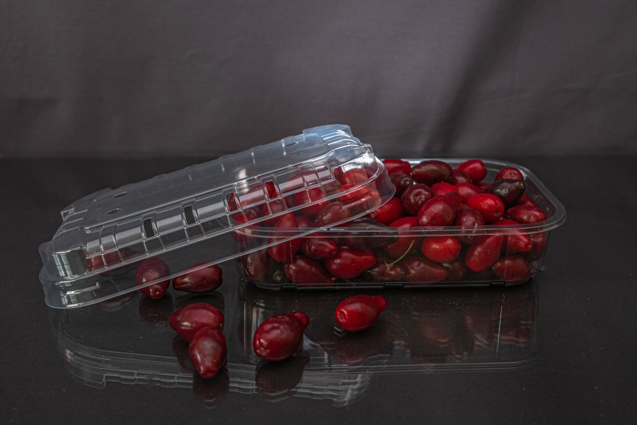 Перфорированный контейнер для ягод, микрозелени, овощей. - фото 3 - id-p181729445