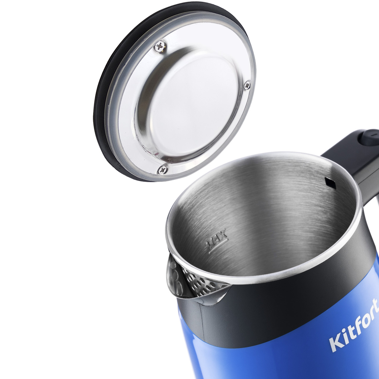 Чайник Kitfort KT-639-2 (синий) - фото 2 - id-p181427426