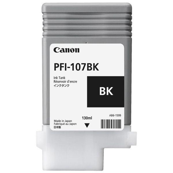 Картридж PFI-107Bk/ 6705B001 (для Canon imagePROGRAF iPF670/ iPF680/ iPF685/ iPF770/ iPF780/ iPF785) чёрный