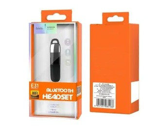 Bluetooth-гарнитура HOCO E31 (Черный) - фото 2 - id-p181761718