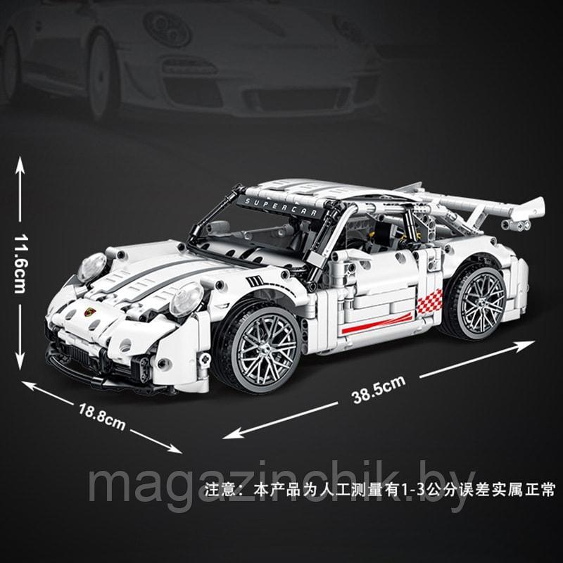 Конструктор Белый Porsche GT 1268 дет., MOC MORK 023024-3, Техник - фото 4 - id-p181778042