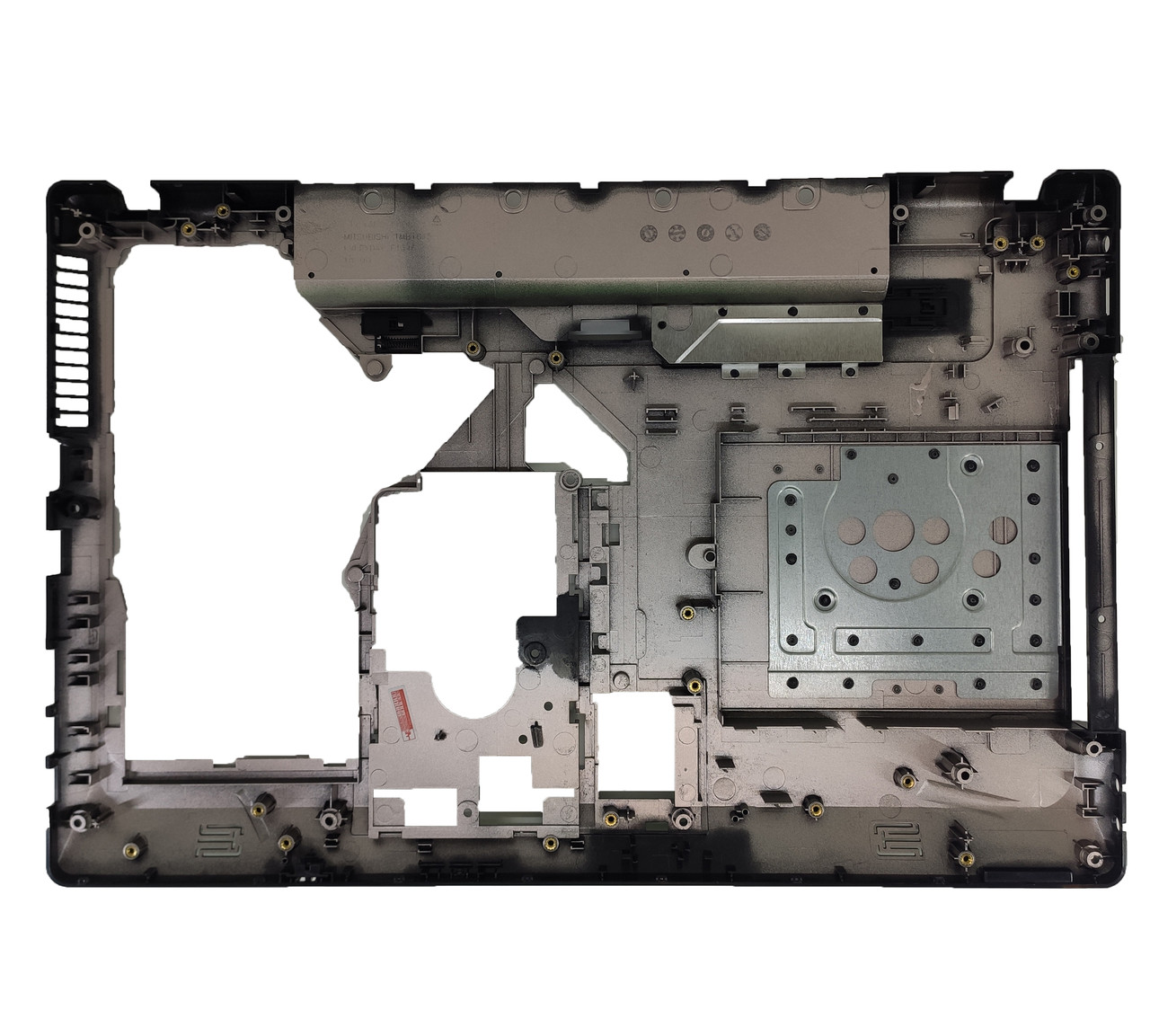 Нижняя часть корпуса Lenovo G570 без HDMI, 3USB, ESATA, черная - фото 2 - id-p181777335