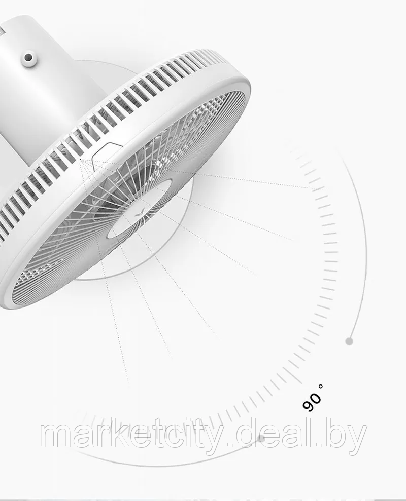 Напольный вентилятор Xiaomi Viomi Vertical Fan 2 (VXFS12A-J) - фото 7 - id-p181784253