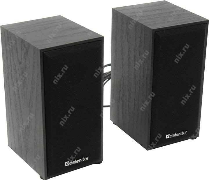 Колонки Defender SPK 240 (2x3W, дерево, питание от USB) 65224